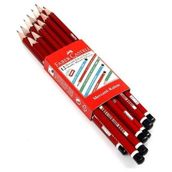 Faber-Castell Köşeli Mercanlı Kurşun Kalem