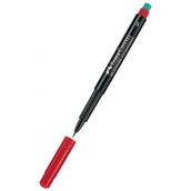 Faber-Castell Permanent S Seri Kırmızı Asetat Kalemi