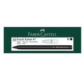 Faber-Castell Siyah 10'lu Keçeli Kalem