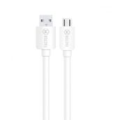 Factor-M FM-2415M 2.4A 1.5 m Micro Beyaz Data Kablo