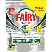 Fairy Platinum Limon 72 Tablet Bulaşık Makinesi Deterjanı