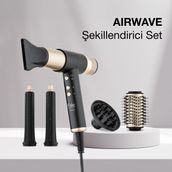 Fakir Airwave Saç Şekillendirici Set Gold