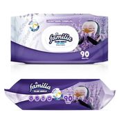Familia 90 Adet Islak Havlu Lavantanın Ferahlığı
