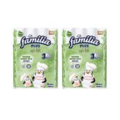 Familia Plus Natural Havlu 16 Adet x 2