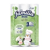 Familia Plus Natural Penguen Havlu Kağıt 12'lı