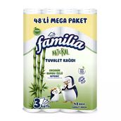 Familia Plus Natural Tuvalet Kağıdı 48'Li (2'Li Paket)