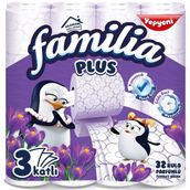 Familia Plus Tuvalet Kağıdı 3 Katlı 32 Li Paket Sihirli Çiçekler Parfümlü