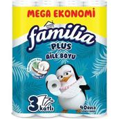 Familia Tuvalet Kağıdı 40 Rulo 3 Katlı Parfümsüz Ekstra Yumuşak ve Dayanıklı