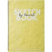 Fanart Academy Sketch Journal 120 gr 50Yp A3 Sarı LV-F-8674.A3 Kağıt