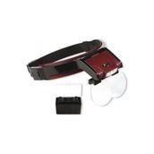 Fantastik Store Nikula- Lens Takmalı 4 Lens , LED Lambalı Şapka Tip Büyüteç ( Lisinya )