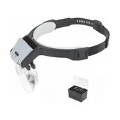 Fantastik Store Nikula- Lens Takmalı 5 Lenslı , LED Lambalı Şapka Tip Büyüteç ( Lisinya )