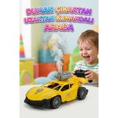 Farbu Kutulu Şarjlı Duman Çıkartan Uzaktan Kumandalı Araba 888-P1/P2 - Sarı