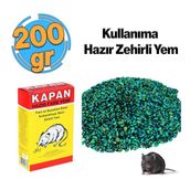 Fare Haşere Böcek Sıçan Yemi Zehir Buğday 200 Gr Hazır Zehirli Yem 1 Adet