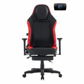 Fashcolle Globe Pro Siyah Kırmızı Oyuncu Koltuğu