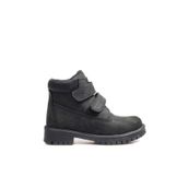 Fast Step 006SPA1001 Siyah Nubuk Hakiki Deri Unisex Çocuk Bot