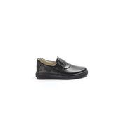Fast Step 770FA916 Hakiki Deri Siyah Unisex Çocuk Casual Ayakkabı