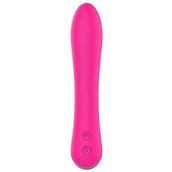 Fastieshop Isıtmalı Güçlü Şarjlı Titreşimli Esnek Silikon Vibratör - 17.5 cm