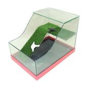 Fatih-Pet Kaplumbağa Bahçesi Cam Akvaryum 22,5x31,5x23 cm Modern Tasarım ve Yüksek Kalite Cam