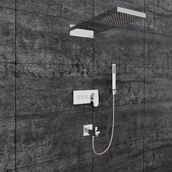 Fause Gri Comfort Panel Şelale Fau111-b FAU111-B Duş Ankastre Seti