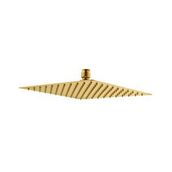 Fause KTD102-G Kare Slim 304 Metal 25x25 cm Altın Tepe Duş Başlığı