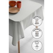 Favora Nayra 160x220 Krem Keten Masa Örtüsü