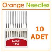 FDM Orange Lwx1T Etek Baskı Makine İğnesi 14/90 Numara