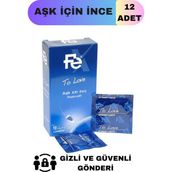 Fe To Love İnce Prezervatif Aşk İçin 12 Adet Yüksek Hassasiyet ve Güvenlik