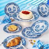 Fecra Vintage Blue 8 Parça Sunum Seti