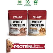 Fellas Whey Protein Tozu 2'li Deneme Paketi (175g x 2) - Çikolata - Kurabiye