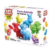 Fen Toys 03993 Art Craft Çiftlik Hayvanları 168 GR Oyun Hamur Set
