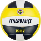 Fenerbahçe Yeni Koleksiyon Highline Serisi Lisanslı 18 Parça Dikişli 5 Numaralı Voleybol Topu - Beyaz - Sarı - Mavi