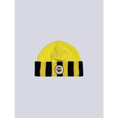 Fenerium TA045CGK05500 Fenerbahçe Sarı Çubuklu Polar Çocuk Bere