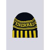 Fenerium TA045UGK104SR Fenerbahçe Sarı Lacivert Çubuklu Unisex Bere