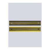 Fenerium Unisex Şerit Kaşkol Atkı, Tek Ebat, TA020UGK06, LACIVERT-SARI, üniseks-yetişkin