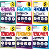 Fenomen Yayınları 8. Sınıf Matematik 1. 2. 3. 4. 5. ve 6. Fasikül Konu Özetli Soru Bankası