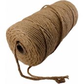 Feyza Design 3 mm Jüt Halat 15 Metre, Dayanıklı ve Çok Amaçlı Kullanım Için - Seçenek 1