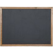 Feyza Design Duvara Monte Ahşap Çerçeve Laminat Kara Yazı Tahtası 60X90 - Gold - Gri - Seçenek 1
