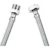 FEYZA YAPI 3/8X3/8 Nipelli Flex Hortum Bağlantı flexi dişi-erkek oynar rakor 50 CM