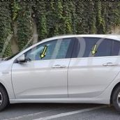 Fiat Egea HB Paslanmaz Çelik 4 Parça Krom Cam Çıtası