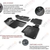 Fiat Linea 2007 Sonrası 3D Havuzlu Paspas