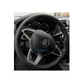 Fiat Linea Dikmeli Direksiyon Kilifi Soft Siyah Deri Kokusuz (38×10.5)