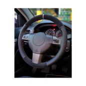 Fiat Palio Uyumlu Dikmeli Direksiyon Kılıfı Noktalı-Alkantara Gri Yüzüklü