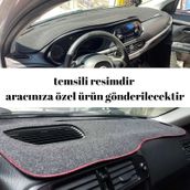 Fiat Tipo Tempra Uyumlu Ön Göğüs Torpido Kaplama Halısı Torpido Koruyucu Örtü Kılıf T-134