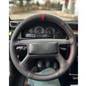 Fiat Uno Direksiyon Kılıfı (Noktalı Karbon Yüzüklü)