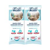 Fibril Yüzey Temizleme Havlusu 50'li