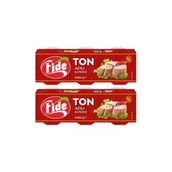 Fide Acılı Ton Balığı (3 X 80 Gr) x 2 Paket