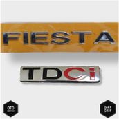 Fiesta Yazı Ve Tdci Yazı 2002-2008 Modele Kadar Uyumlu Çift Taraflı Bant Ve Krom Kaplama