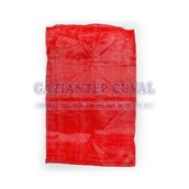 File Çuval Patates, Soğan, Ceviz, Limon File Çuvalı 65×100 cm Kırmızı