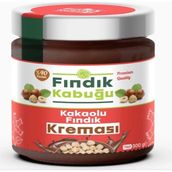 Fındık Kabuğu 300 gr Fındık Parçacıklı Kakaolu %40 Fındık Kreması