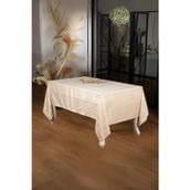 Finezza 160x220 cm Lida Lüx Jakar Bambu Kumaş Pudra Masa Örtüsü